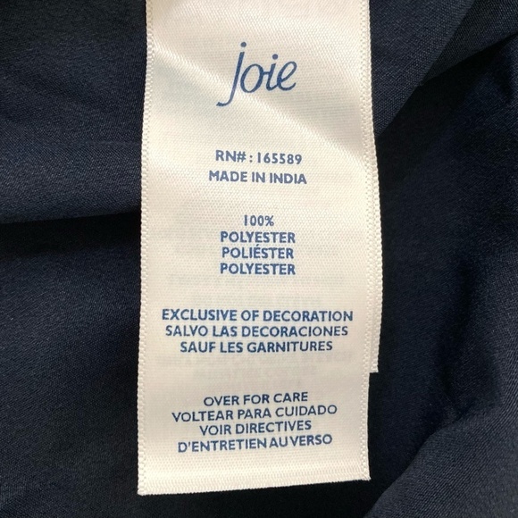 Joie Thelen Blue & Gray Baltic Print Flowy Sleeveless Mini Dress - Picture 14 of 15